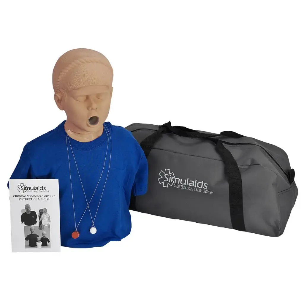 [100-1615] Adolescent Choking Manikin (with Carry Bag)