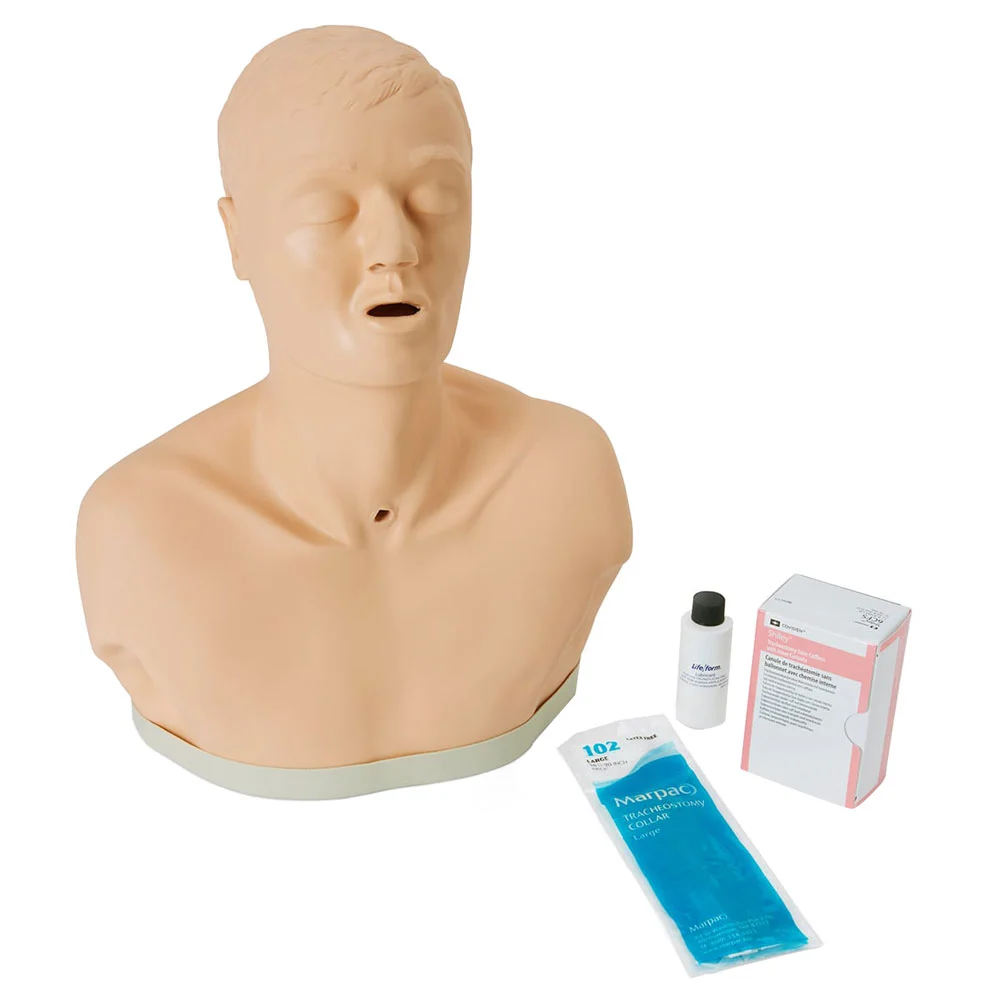 [LF01168] Adult Patient Education Tracheostomy Care Manikin