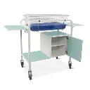 Baby Crib with Small Cupboard