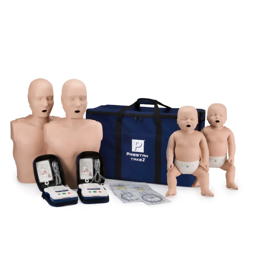[PR00018M] Prestan TAKE2 CPR & AED Training Kit (Professional, Light)