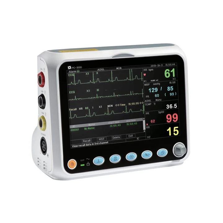 [CR-PC3000-00] Creative PC-3000 Patient Monitor (SpO2, PR, Resp Rate, NIBP, ECG, Temp) (Monitor Only)