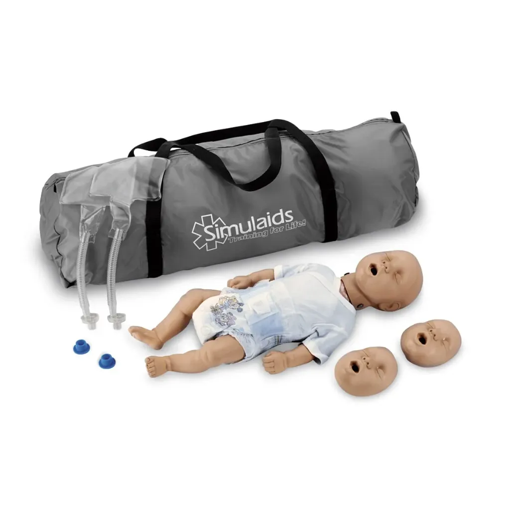 [100-2901] Kim Newborn CPR Manikin (with Carry Case) (Light)