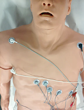 Zoll 12-Lead Arrhythmia Simulator with Manikin Overlay